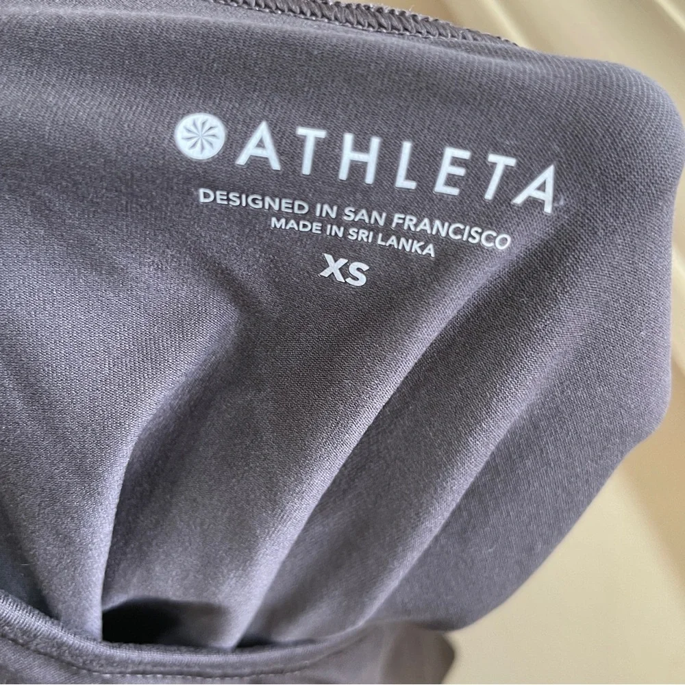 ATHLETA NITRO RACER‎ BACK TANK TOP IN BROWN
